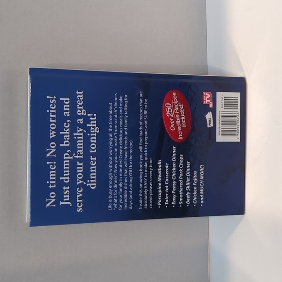 Cathy Mitchell Quick & Easy Dump Dinners As Seen on TV HB Book 2014 - Picture 2 of 6